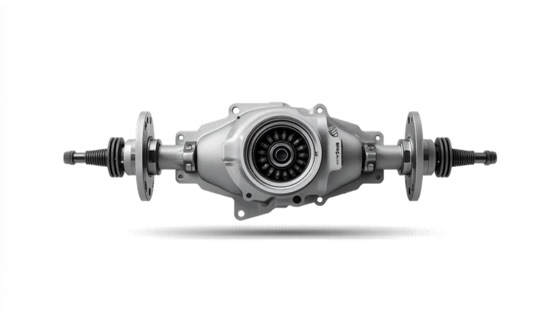Rear differential and axle assembly