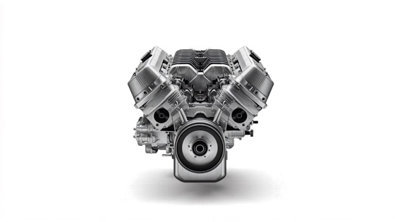 Remanufactured cylinder head, pressure-tested and resurfaced